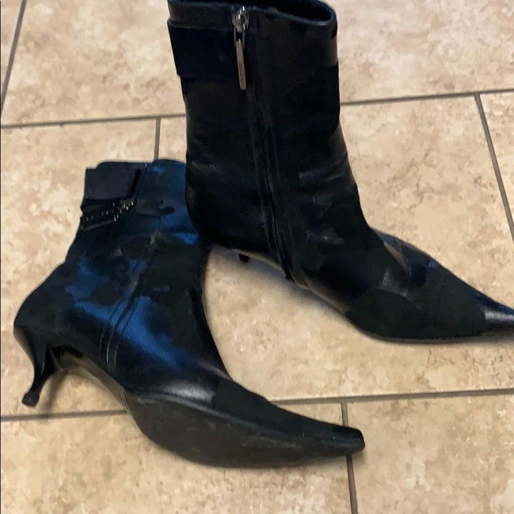 Made in Italy size36.5 black boots - Picture 6 of 8